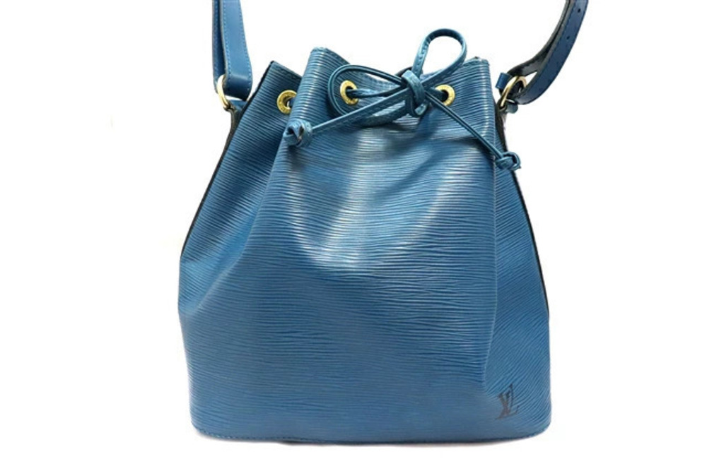 LOUIS VUITTON Neo Noe Shoulder Bag Epi Leather Toledo Blue